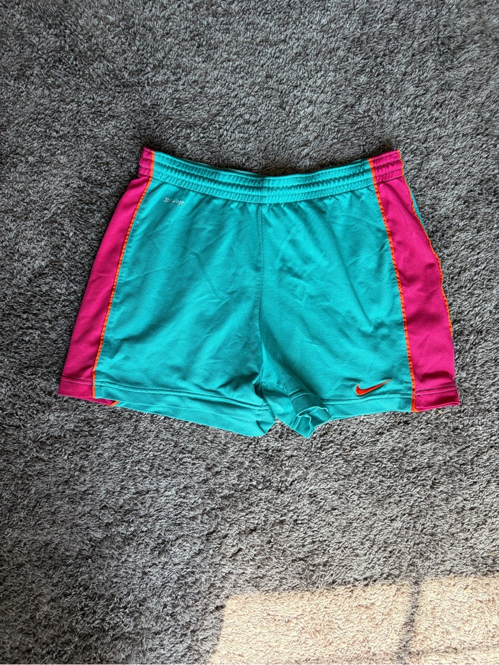 Y2K Women’s Nike Dri-Fit Teal Athletic Shorts